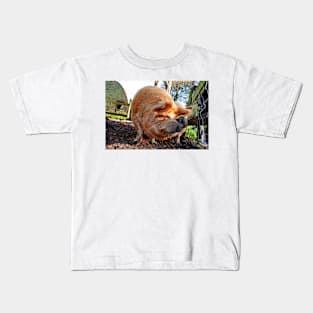 New Zealand Kunekune Pig Kids T-Shirt